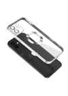 Apple iPhone 11 Kılıf Kamera Korumalı Logo Gösteren Zore Omega Kapak