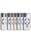 Apple iPhone 11 Kılıf Kamera Korumalı M-safe Wireless Şarj Özellikli Zore Demre Kapak