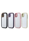 Apple iPhone 11 Kılıf Kamera Korumalı Renkli Kenar ve Çerçeve Tasarımlı Zore Vitamin Kapak