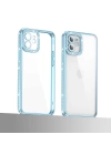 Apple iPhone 11 Kılıf Kamera Korumalı Taşlı Zore Mina Kapak
