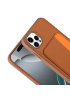 Apple iPhone 11 Kılıf Kartlıklı Zore X-Kart Silikon Kapak