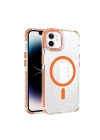 Apple iPhone 11 Kılıf M-safe Şarj Özellikli Airbagli Takılabilir Askı Aparatlı Zore Nana Kapak