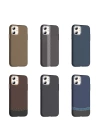 Apple iPhone 11 Kılıf M-safe Şarj Özellikli Karbon Fiber Görünümlü Zore Gros Kapak