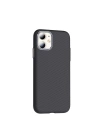 Apple iPhone 11 Kılıf M-safe Şarj Özellikli Karbon Fiber Görünümlü Zore Gros Kapak