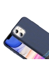 Apple iPhone 11 Kılıf M-safe Şarj Özellikli Karbon Fiber Görünümlü Zore Gros Kapak