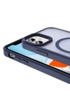 Apple iPhone 11 Kılıf M-safe Şarj Özellikli Mat Arka Yüzey Zore Sio Kapak