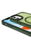 Apple iPhone 11 Kılıf M-safe Şarj Özellikli Mat Arka Yüzey Zore Sio Kapak