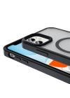 Apple iPhone 11 Kılıf M-safe Şarj Özellikli Mat Arka Yüzey Zore Sio Kapak