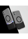 Apple iPhone 11 Kılıf M-Safe Şarj Özellikli Mıknatıslı Zore Duble Kapak
