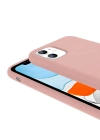 Apple iPhone 11 Kılıf M-safe Şarj Özellikli Sıvı Teknolojili Silinebilir Sert Zore Kivi Kapak