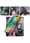 Apple iPhone 11 Kılıf M-safe Şarj Özellikli Standlı Zore Samara Kapak