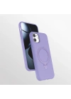 Apple iPhone 11 Kılıf M-safe Şarj Özellikli Standlı Zore Samara Kapak