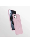 Apple iPhone 11 Kılıf M-safe Şarj Özellikli Standlı Zore Samara Kapak