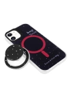 Apple iPhone 11 Kılıf M-safe Şarj Özellikli Tak-Çıkar Pop Soketli Zore Tiktok Kapak