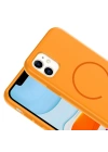 Apple iPhone 11 Kılıf M-safe Şarj Özellikli Zore Meta Kapak