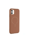 Apple iPhone 11 Kılıf M-safe Şarj Özellikli Zore Meta Kapak