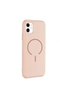Apple iPhone 11 Kılıf M-safe Şarj Özellikli Zore Meta Kapak