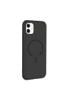 Apple iPhone 11 Kılıf M-safe Şarj Özellikli Zore Meta Kapak