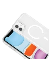 Apple iPhone 11 Kılıf M-safe Şarj Özellikli Zore X-Rop Kapak