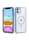 Apple iPhone 11 Kılıf M-safe Wireless Şarj Özellikli Silikon Zore Ege Kapak