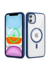Apple iPhone 11 Kılıf M-safe Wireless Şarj Özellikli Silikon Zore Ege Kapak