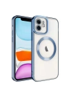 Apple iPhone 11 Kılıf M-safe Wireless Şarj Özellikli Zore Setro Silikon