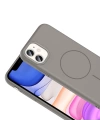 Apple iPhone 11 Kılıf M-safe Şarj Özellikli Zore Ruby Sert Kapak