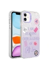 Apple iPhone 11 Kılıf Mermer Desenli Zore Marbello Kapak