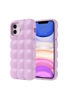 Apple iPhone 11 Kılıf Parlak Esnek Silikon Zore Dom Dom Kapak