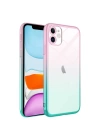 Apple iPhone 11 Kılıf Parlak Renk Geçişli Kamera Korumalı Zore Senkron Kapak