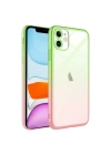 Apple iPhone 11 Kılıf Parlak Renk Geçişli Kamera Korumalı Zore Senkron Kapak