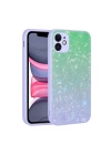 Apple iPhone 11 Kılıf Renk Geçişli Mermer Desenli Sert Silikon Zore Granit Kapak