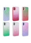 Apple iPhone 11 Kılıf Renk Geçişli Mermer Desenli Sert Silikon Zore Granit Kapak
