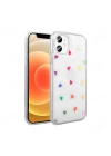 Apple iPhone 11 Kılıf Şeffaf Figürlü Zore Folk Sert Kapak