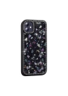 Apple iPhone 11 Kılıf Taşlı ve Simli Tasarım Zore Azra Kapak