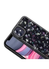Apple iPhone 11 Kılıf Taşlı ve Simli Tasarım Zore Azra Kapak