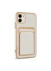 Apple iPhone 11 Kılıf Zore Bark Kartlıklı Kapak