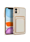 Apple iPhone 11 Kılıf Zore Bark Kartlıklı Kapak