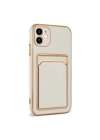 Apple iPhone 11 Kılıf Zore Bark Kartlıklı Kapak