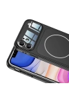 Apple iPhone 11 Kılıf Zore M-Safe Şarj Özellikli Kamera Korumalı Formen Kapak
