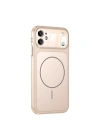 Apple iPhone 11 Kılıf Zore M-Safe Şarj Özellikli Kamera Korumalı Formen Kapak