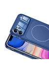 Apple iPhone 11 Kılıf Zore M-Safe Şarj Özellikli Kamera Korumalı Formen Kapak