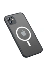 Apple iPhone 11 Kılıf Zore Mokka Wireless Kapak