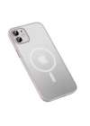 Apple iPhone 11 Kılıf Zore Mokka Wireless Kapak