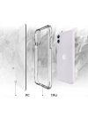 Apple iPhone 11 Kılıf Zore Şeffaf Ultra İnce Airbag Tasarımlı Okka Kapak