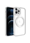 Apple iPhone 11 Pro Kılıf M-safe Wireless Şarj Özellikli Zore Setro Silikon
