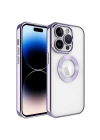 Apple iPhone 11 Pro Max Kılıf Kamera Korumalı Logo Gösteren Zore Omega Kapak