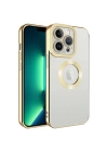 Apple iPhone 11 Pro Max Kılıf Kamera Korumalı Logo Gösteren Zore Omega Kapak