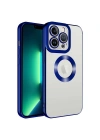 Apple iPhone 11 Pro Max Kılıf Kamera Korumalı Logo Gösteren Zore Omega Kapak