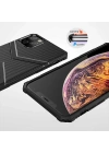 Apple iPhone 11 Pro Max Kılıf Zore Hank Silikon